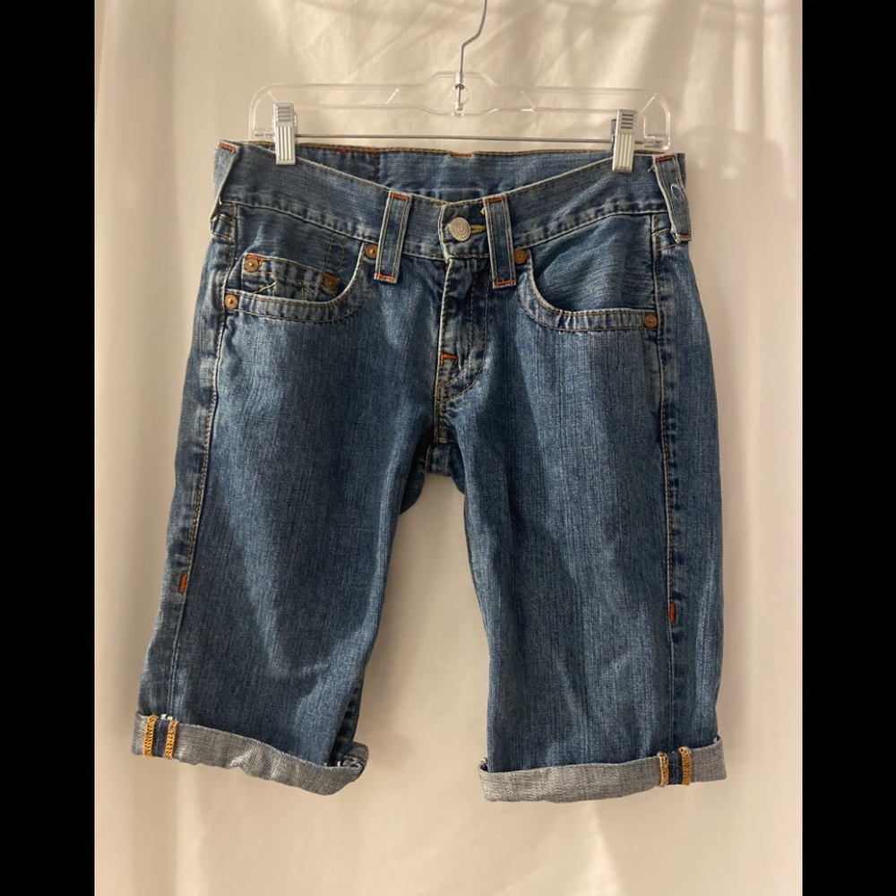 Classic True Religion Bobby Cutoffs 28 Jean Shorts